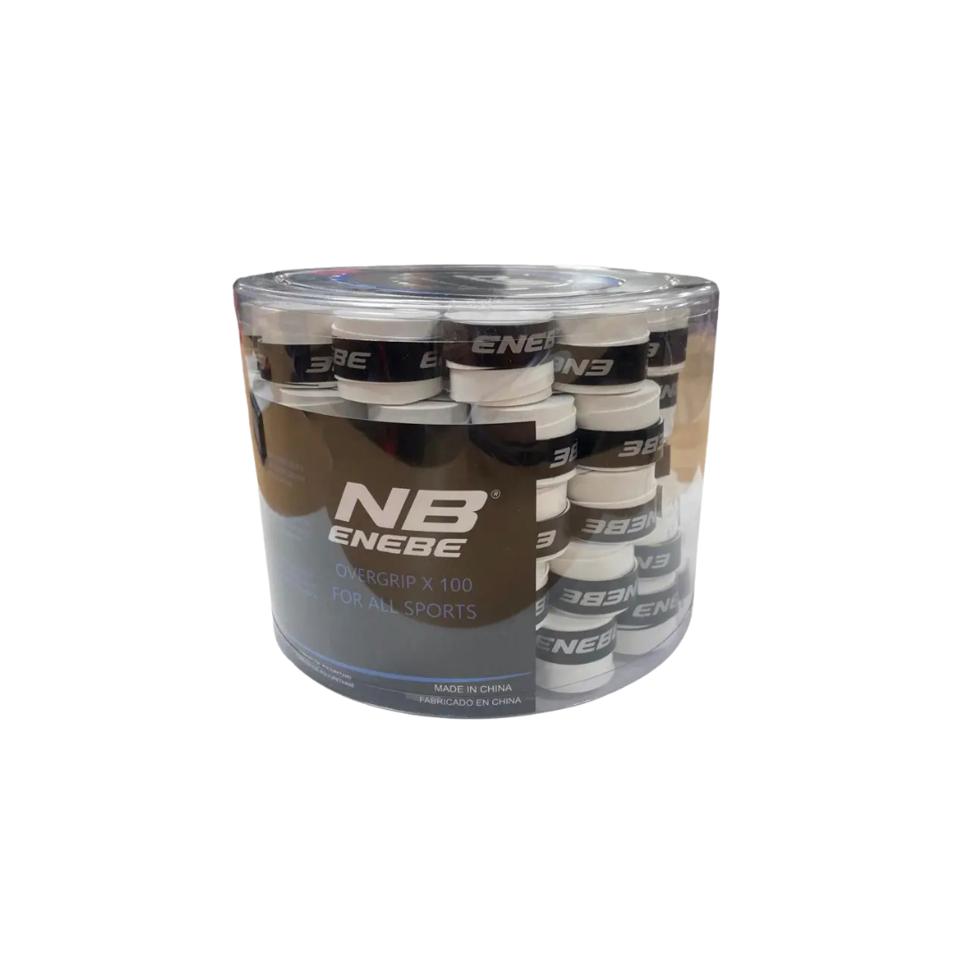 PACK OF 100 OVERGRIPS SMOOTH ENEBE